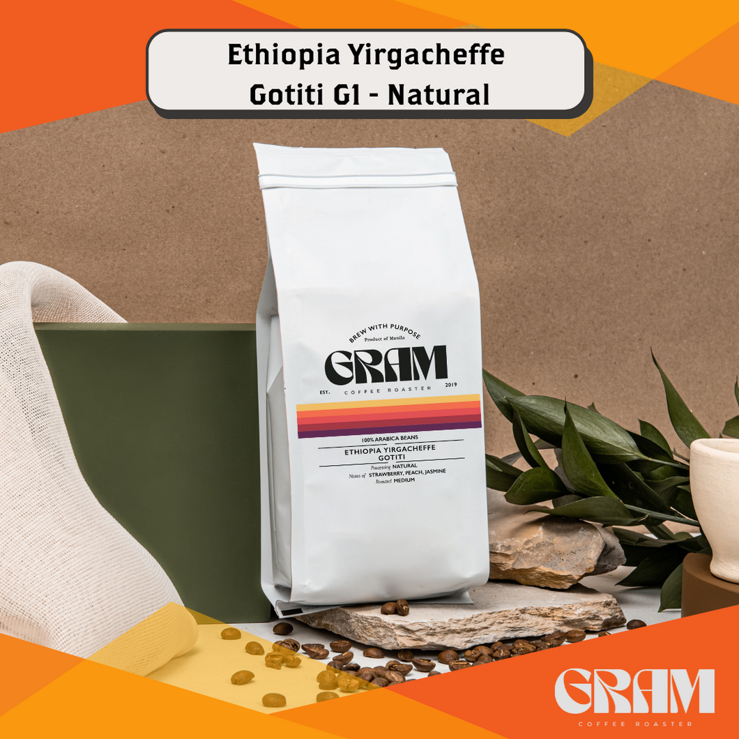 Ethiopia Yirgacheffe Gotiti G1 - Natural