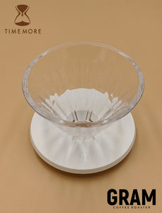 Timemore: Crystal Eye Glass Dripper 01 PC Holder